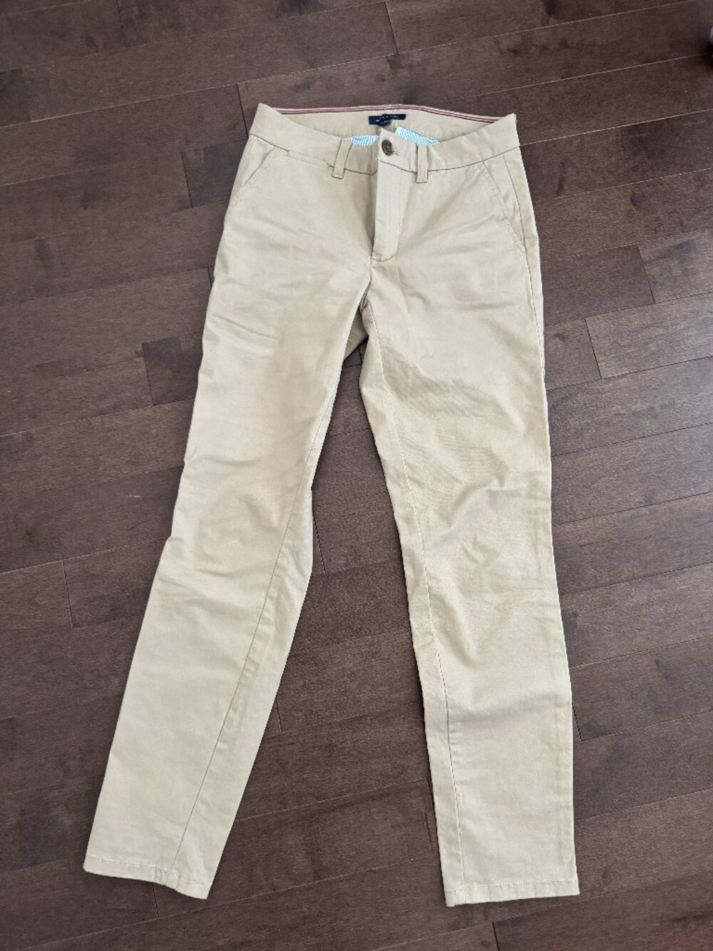 Tommy Hilfiger Khaki Chino Pants Tan Size 00 Women Slim Fit